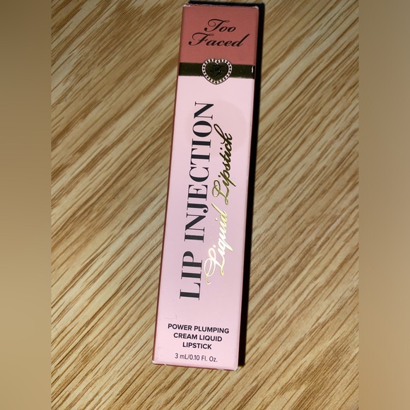 đź‘„ Too Faced - Lip Injection Power Plumping Cream Liquid Lipstick - NEW - Picture 8 of 12